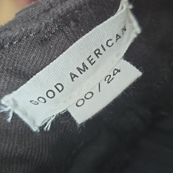 Good American-NWOT GOOD CURVE STRAIGHT NEVER FADE JEANS - Picture 11 of 12